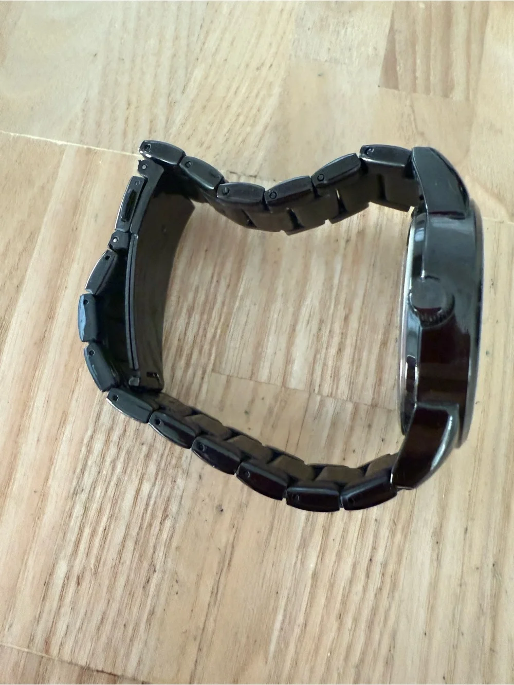 OLEVS black classic watch NEW BATTERY